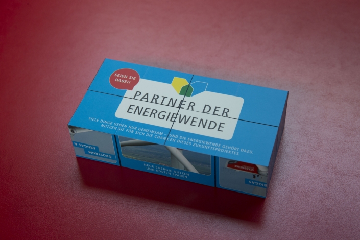 Partner der Energiewende Würfel