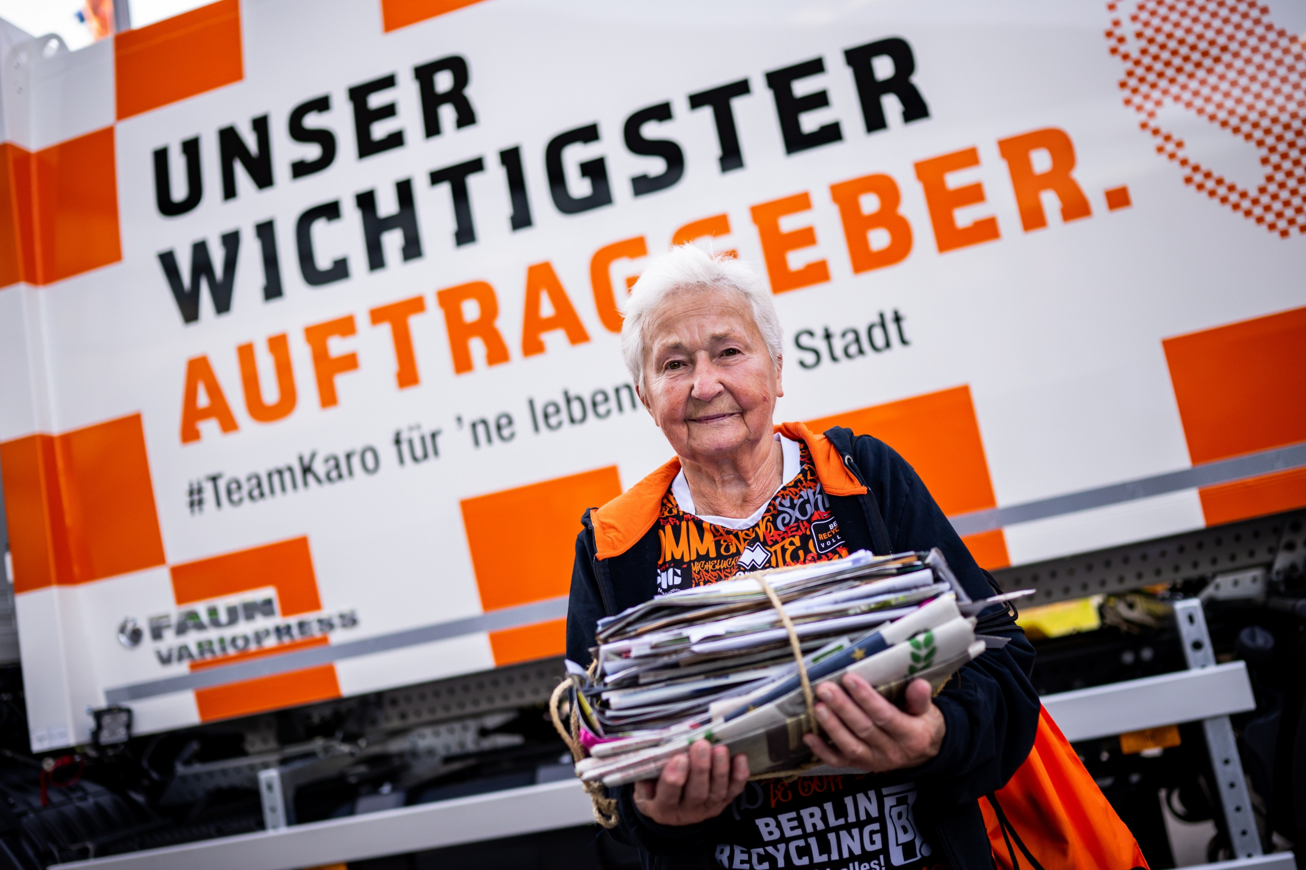 Klimabewusster Spieltag_Papiersammelaktion